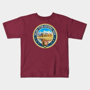 Grand Teton National Park Kids T-Shirt